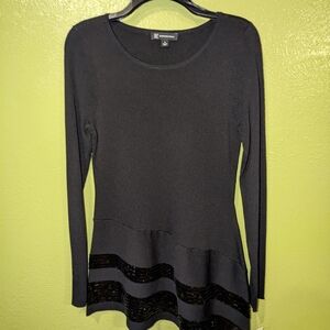 Black Long Sleeve Top